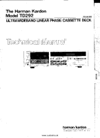 Harman-Kardon TD-292-Service-Manual 